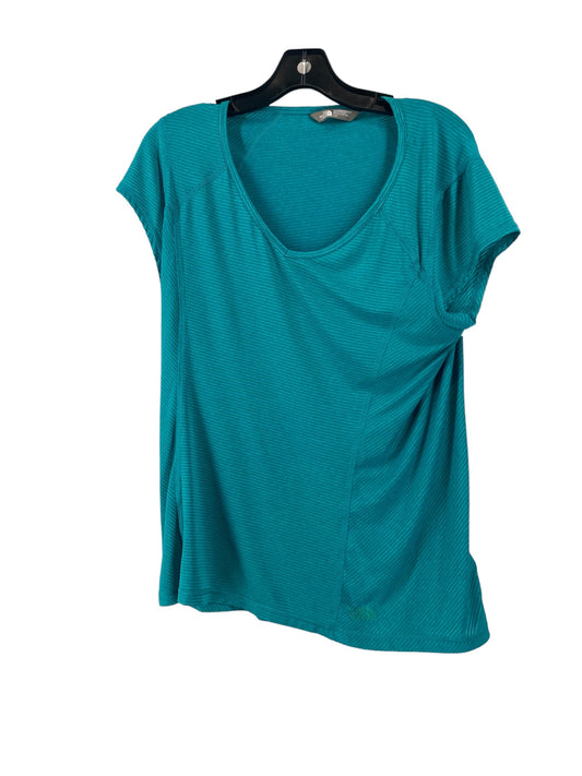Teal Athletic Top Short Sleeve The North Face, Size L
