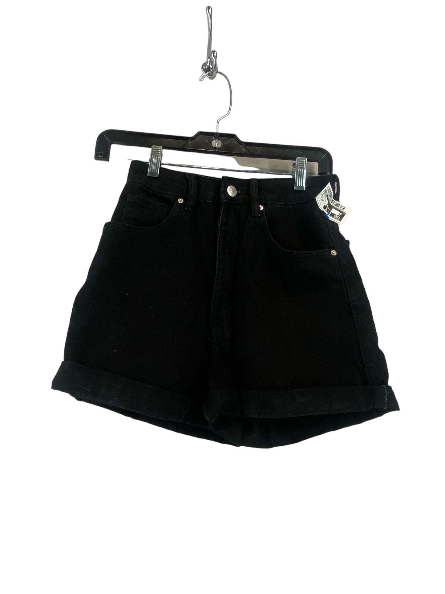 Black Denim Shorts Zara, Size 00