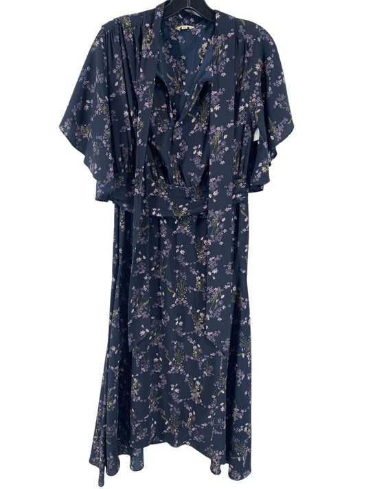 Floral Print Dress Casual Maxi Max Studio, Size L