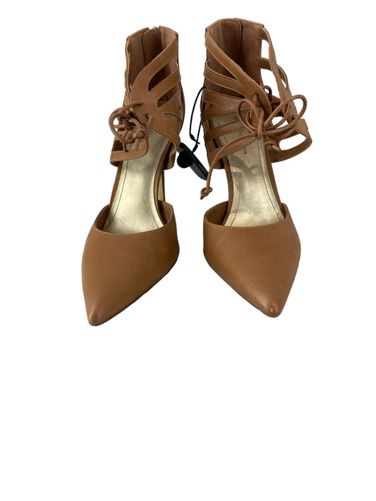 Tan Shoes Heels Stiletto Bcbgeneration, Size 9.5