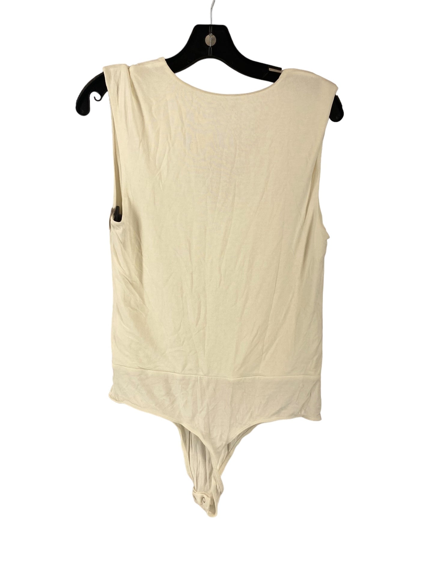 Cream Bodysuit Express, Size L