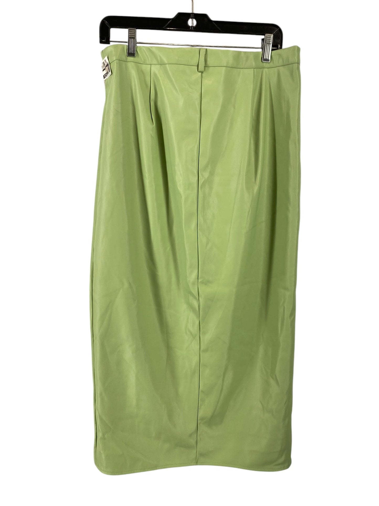 Skirt Maxi By Missguided In Green, Size: 12