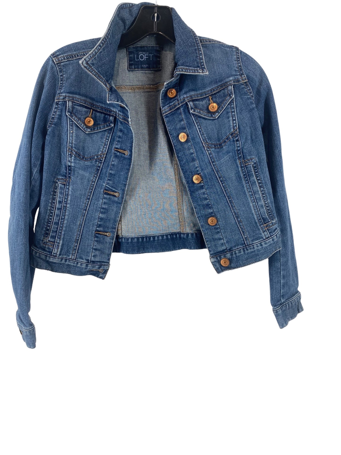 Blue Denim Jacket Denim Loft, Size Xxs