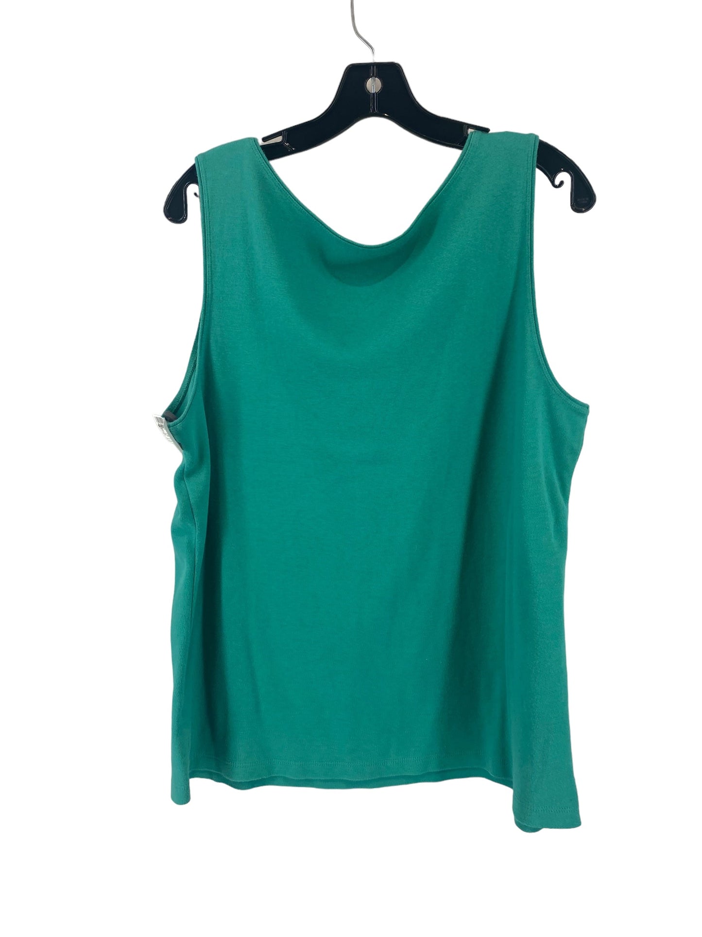 Teal Tank Top Kim Rogers, Size 1x