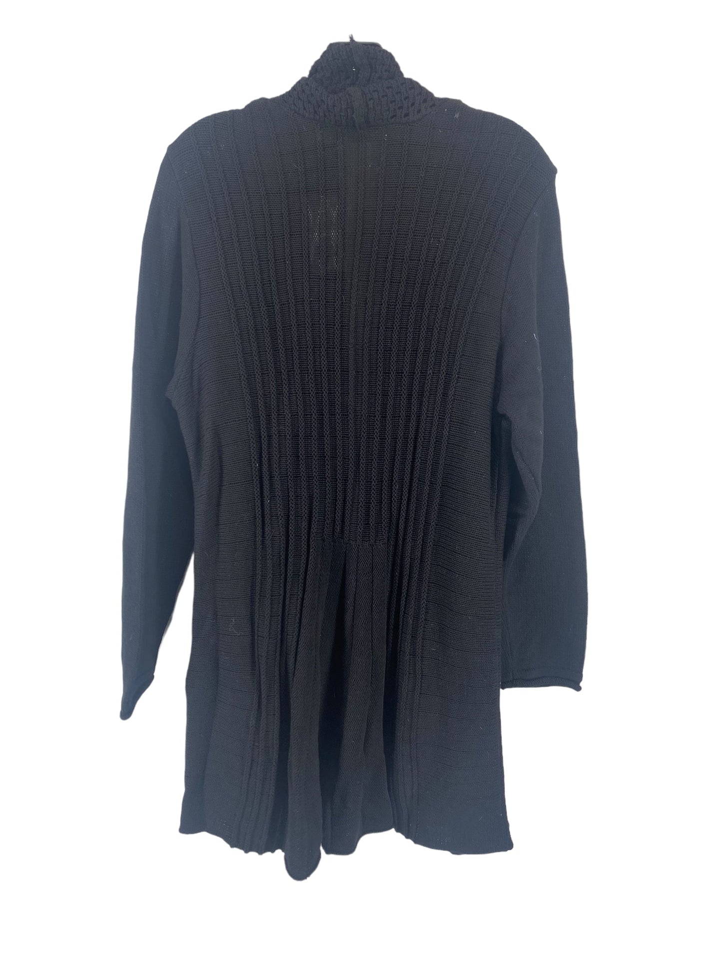 Black Cardigan Kim Rogers, Size 1x