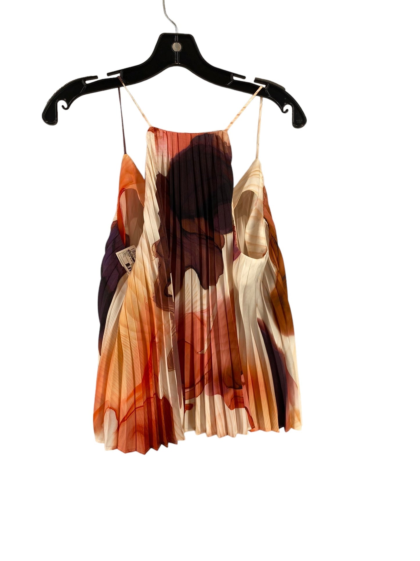 Multi-colored Blouse Sleeveless Express, Size L