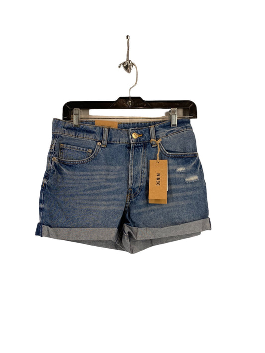 Blue Denim Shorts H&m, Size 2