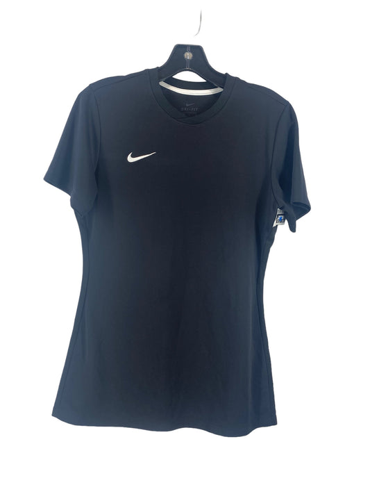 Black Athletic Top Short Sleeve Nike, Size M