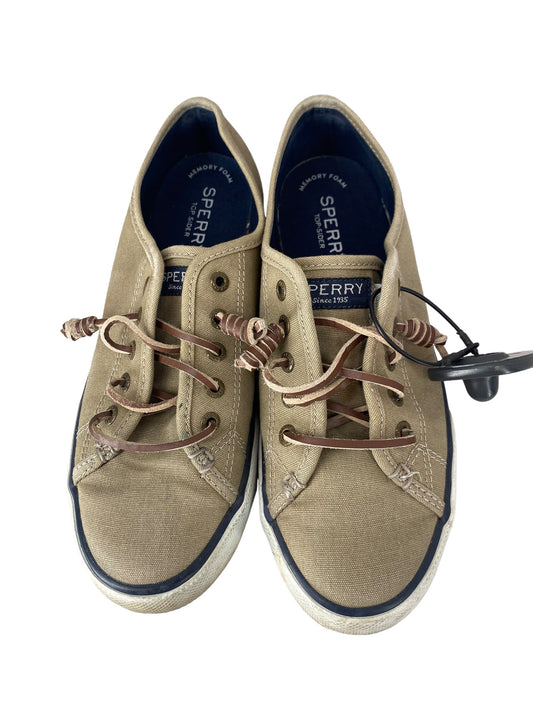 Brown Shoes Sneakers Sperry, Size 6.5
