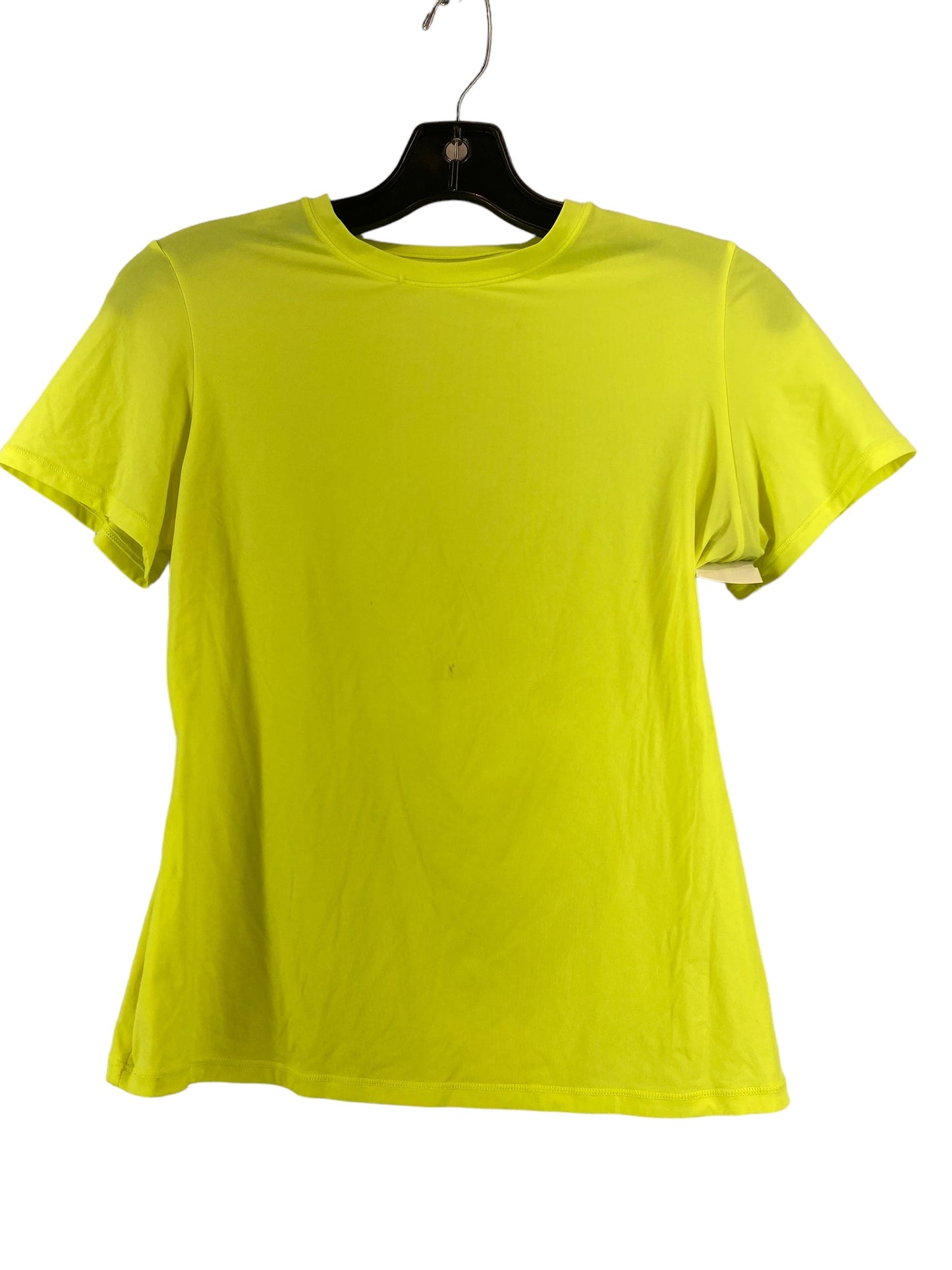 Yellow Top Short Sleeve Skims, Size M