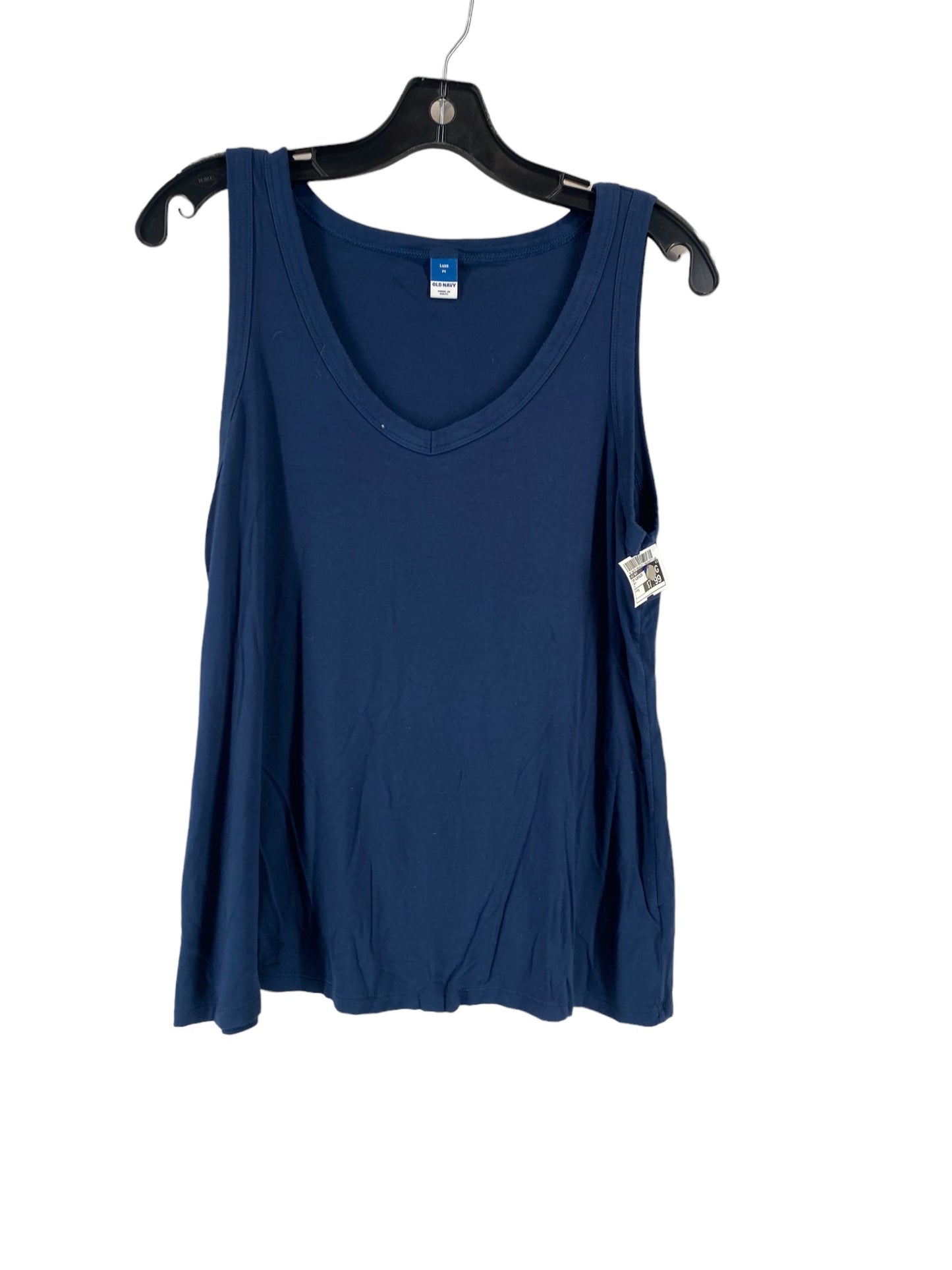 Navy Top Sleeveless Old Navy, Size M