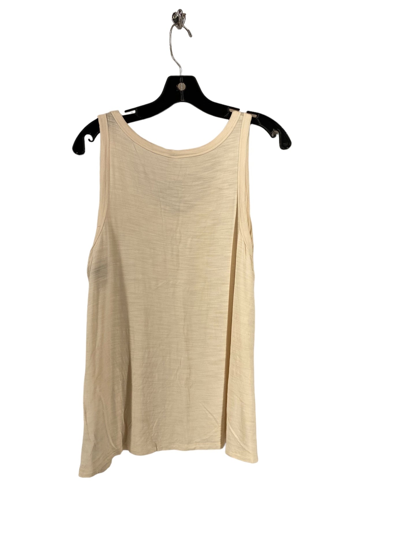 Cream Top Sleeveless Old Navy, Size M