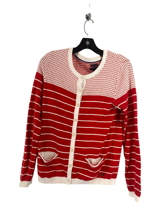 Red & White Cardigan Tommy Hilfiger, Size M