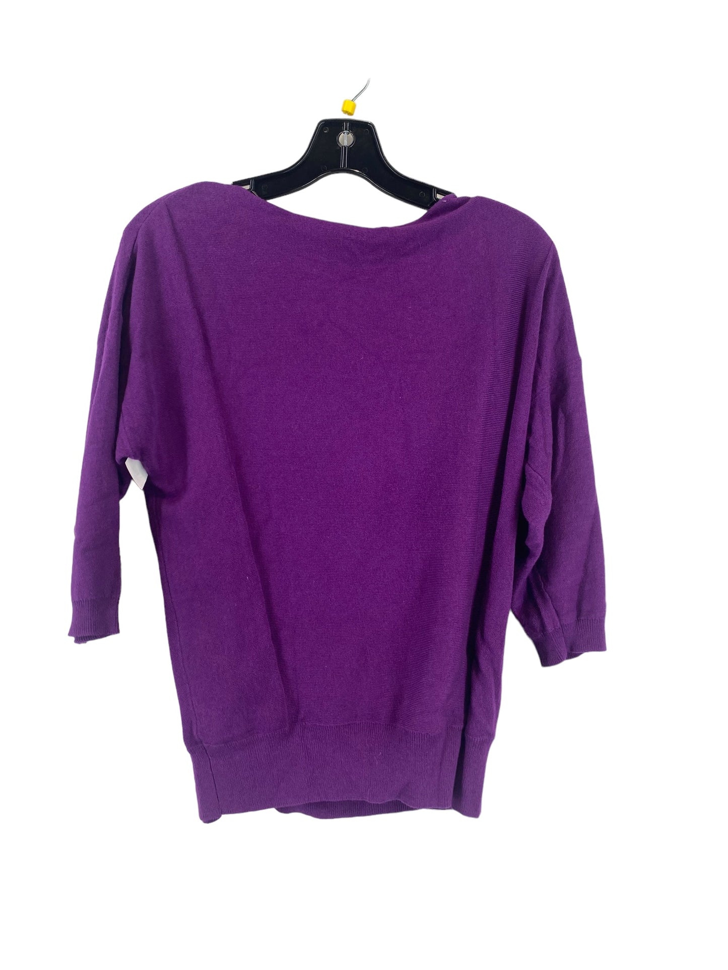 Purple Top Long Sleeve Chicos, Size 1