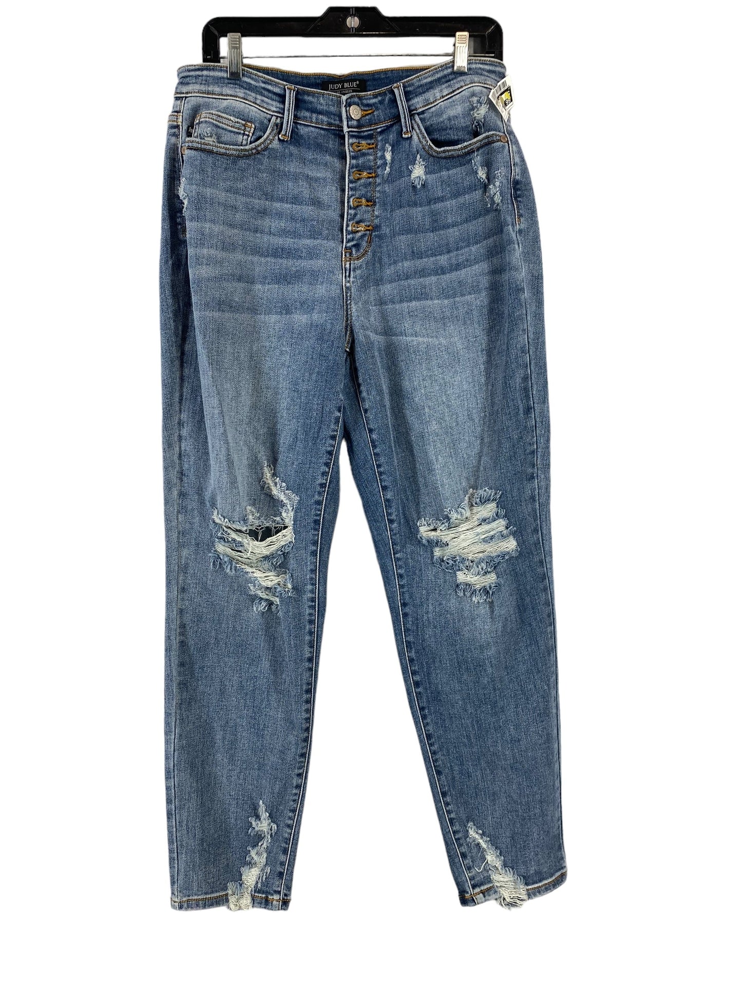 Blue Denim Jeans Skinny Judy Blue, Size 11