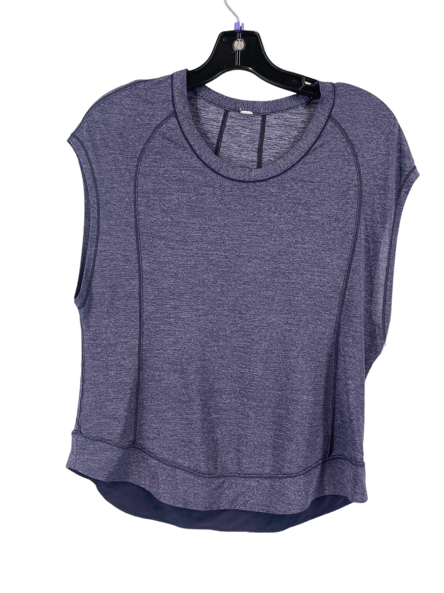 Purple Athletic Top Short Sleeve Lululemon, Size M