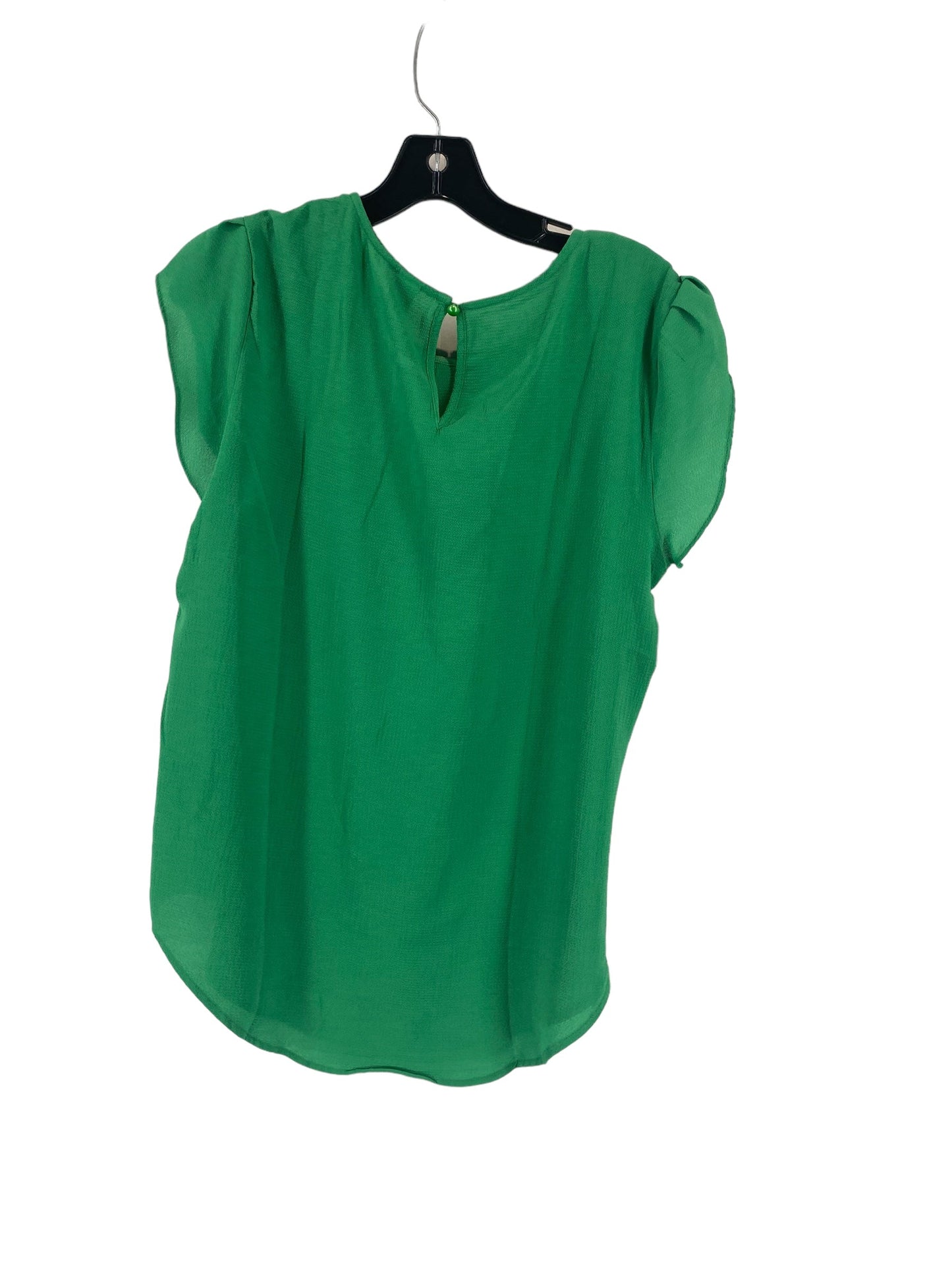 Green Top Short Sleeve Clothes Mentor, Size L