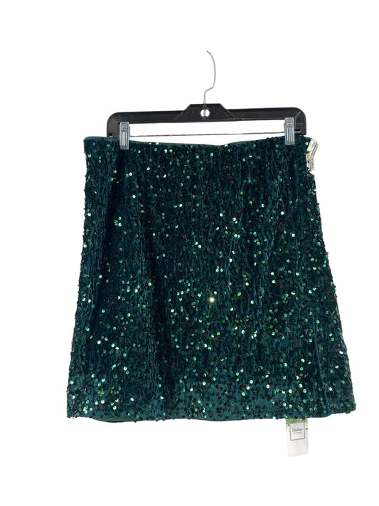 Skirt Mini & Short By Clothes Mentor In Green, Size: 2x