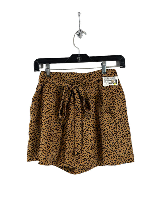 Animal Print Shorts Mi Ami, Size Xs