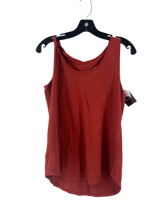 Red Athletic Tank Top Eddie Bauer, Size S