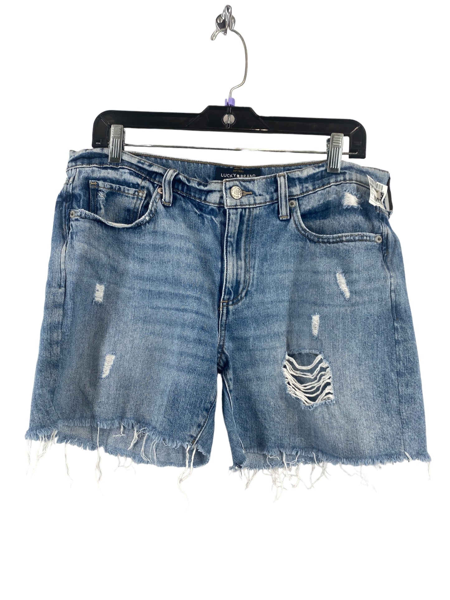 Blue Denim Shorts Lucky Brand, Size 6