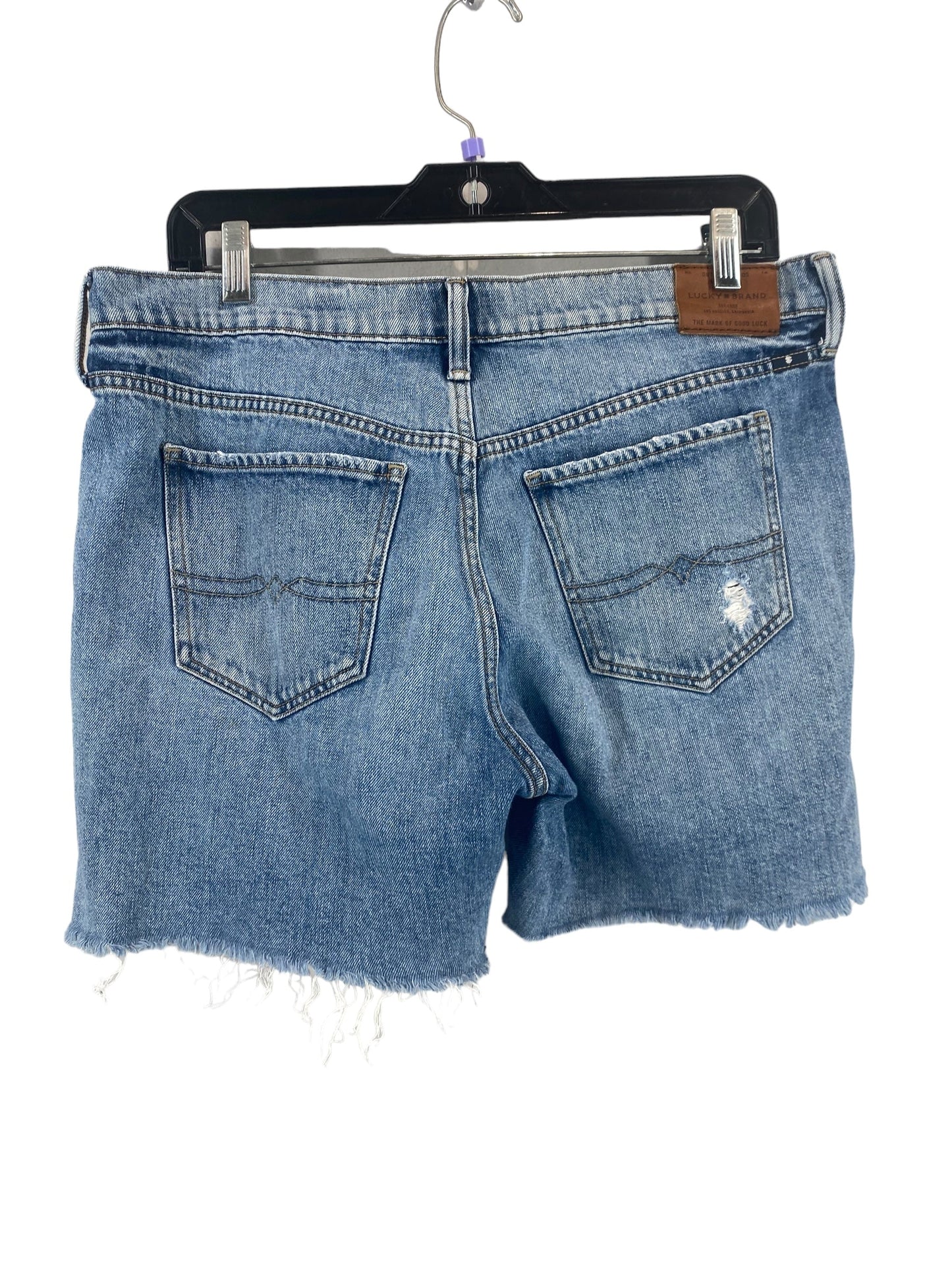 Blue Denim Shorts Lucky Brand, Size 6