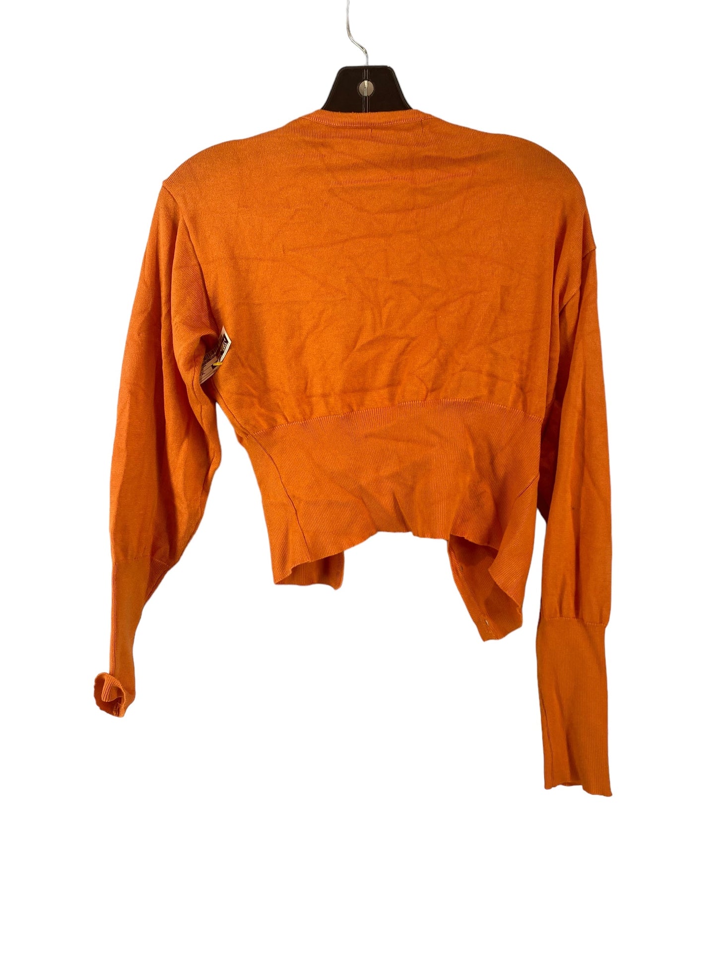 Orange Cardigan Clothes Mentor, Size Xl