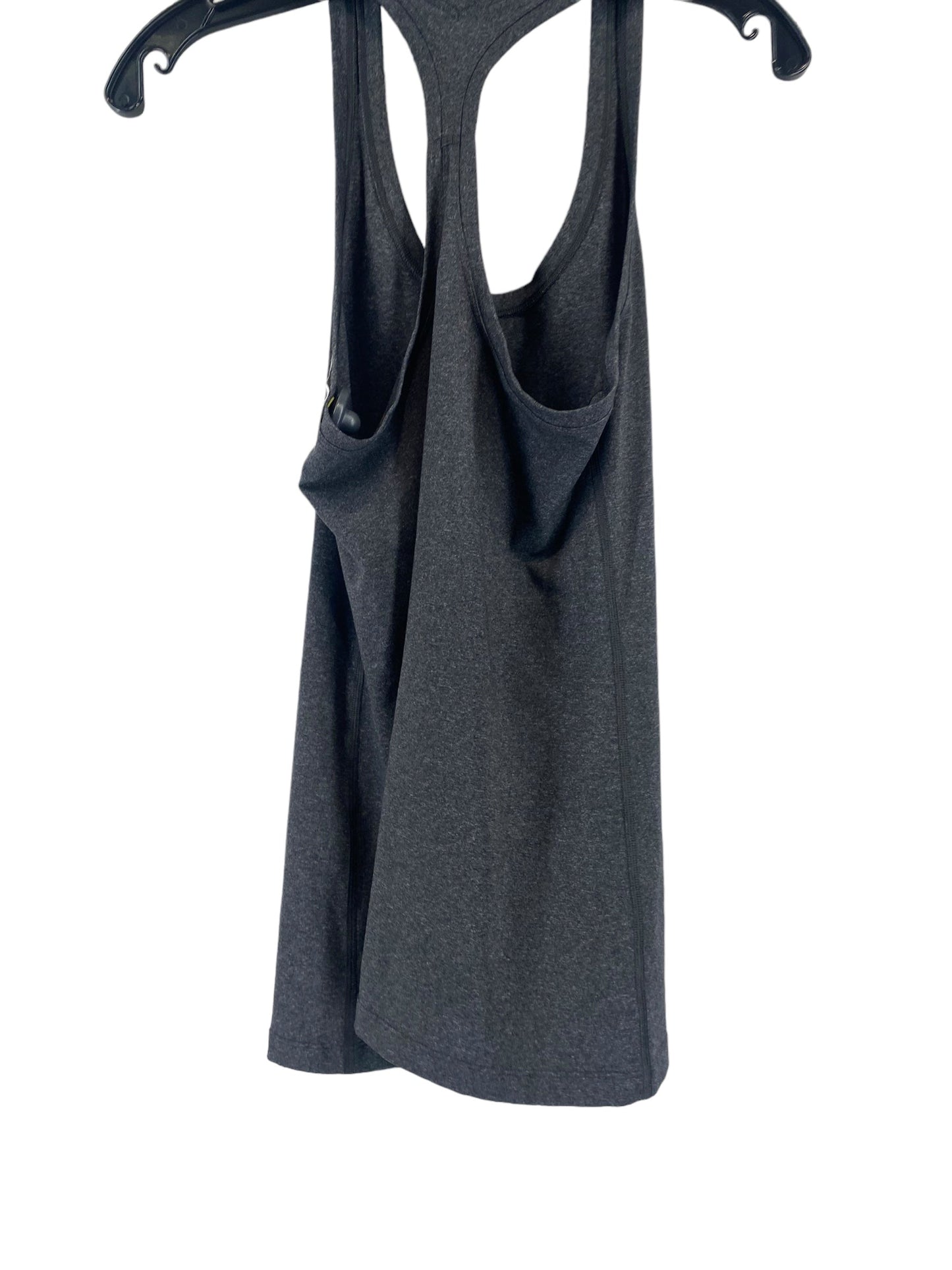 Athletic Tank Top By Lululemon In Grey, Size: M