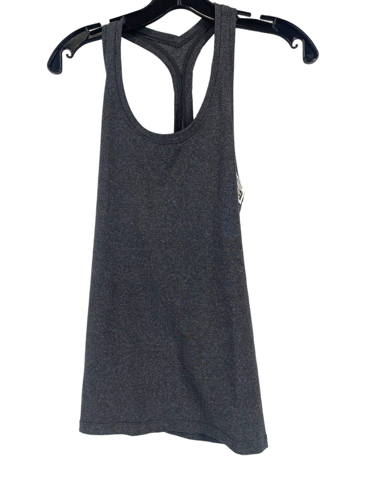 Athletic Tank Top By Lululemon In Grey, Size: M