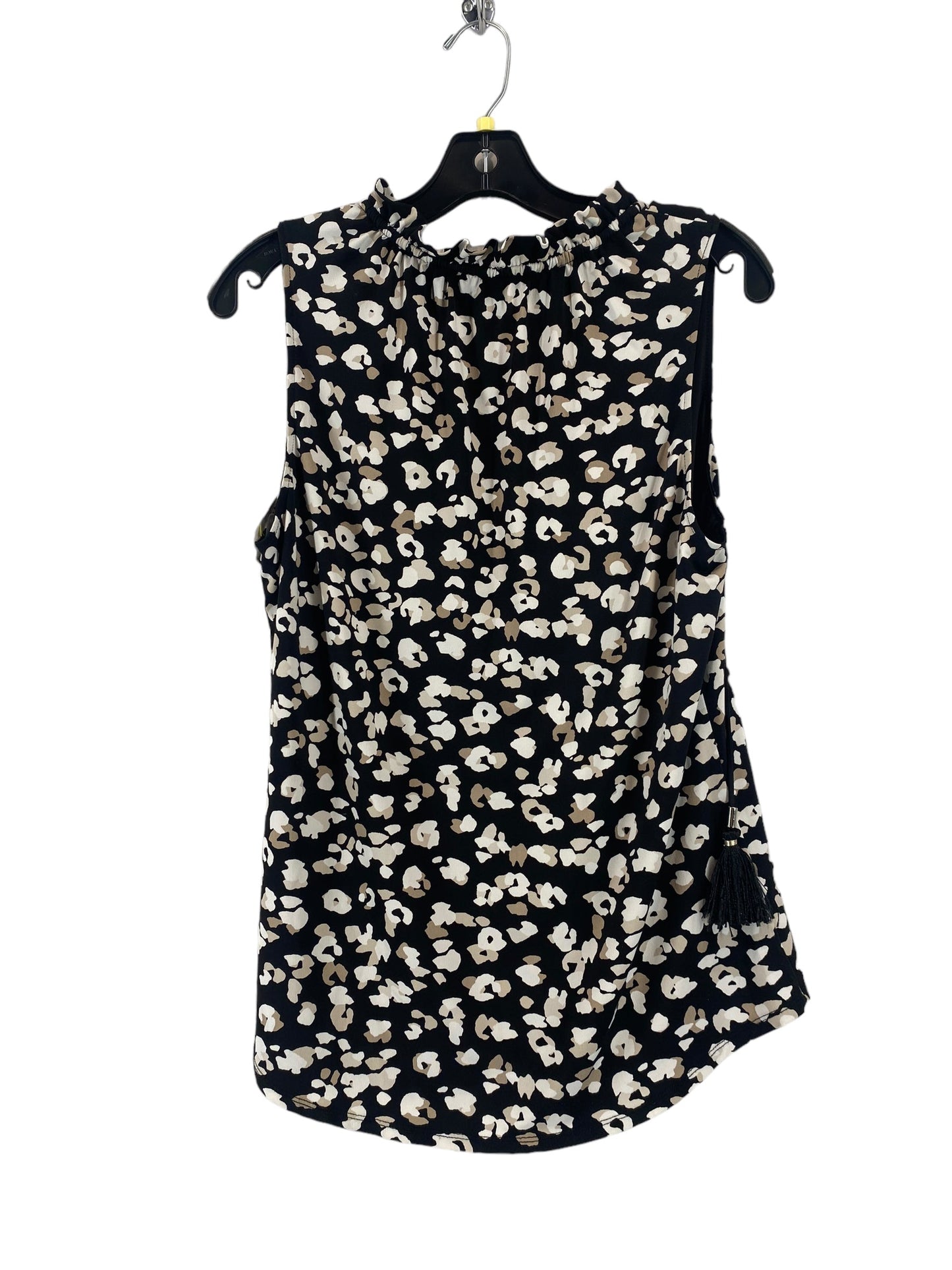 Blouse Sleeveless By White House Black Market In Animal Print, Size: M