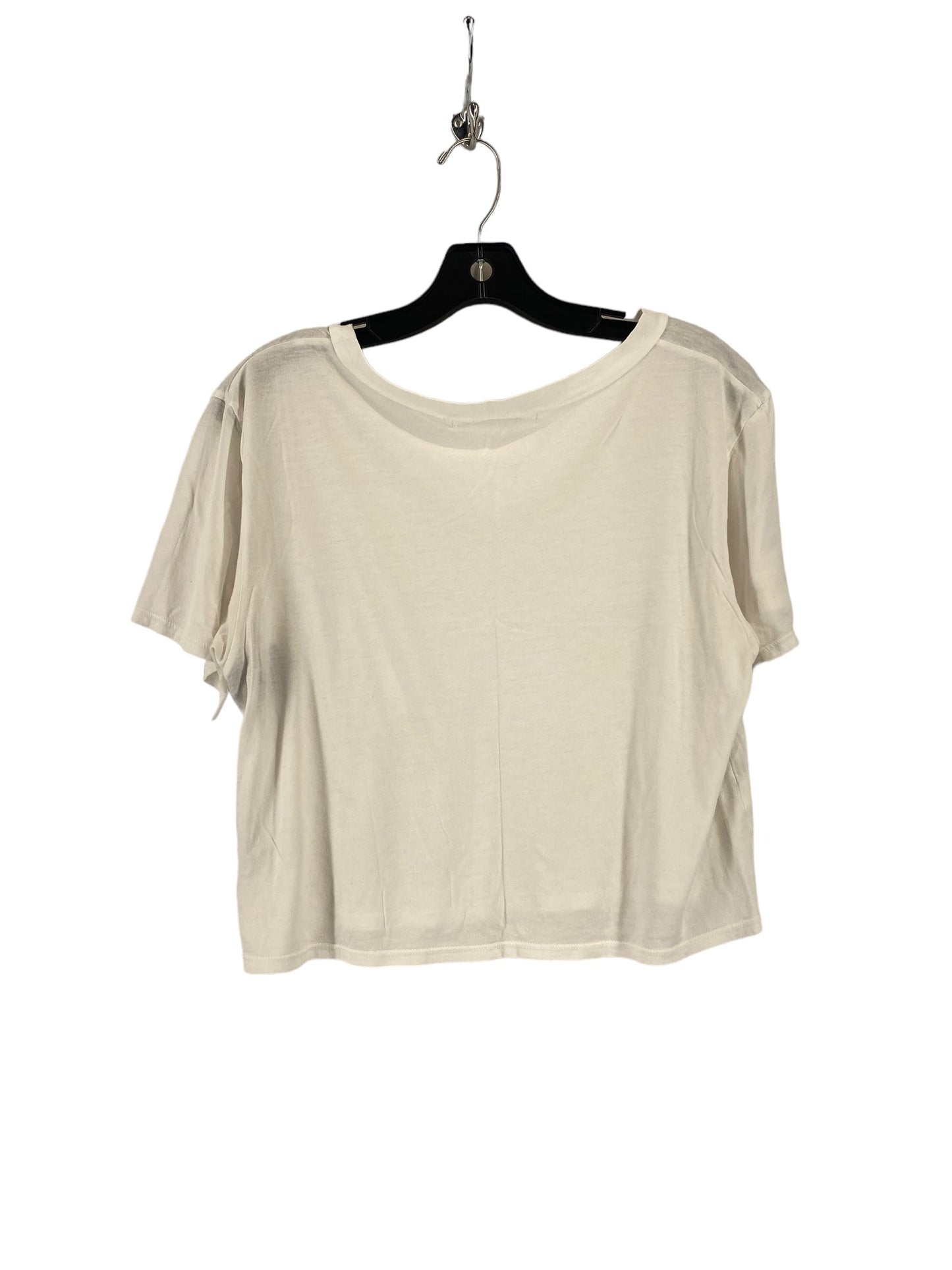 Top Short Sleeve Basic By Michael Stars In White, Size: Os