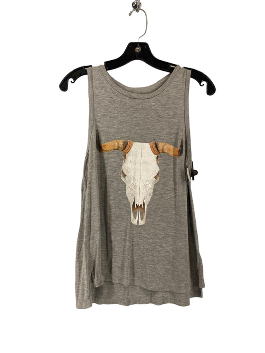 Tank Top By Show Me Your Mumu In Grey, Size: Xs