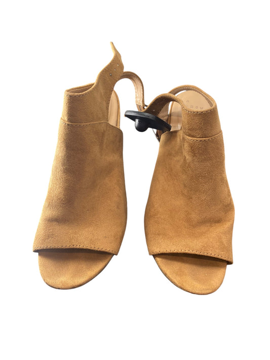 Shoes Heels Block By A New Day In Tan, Size: 7