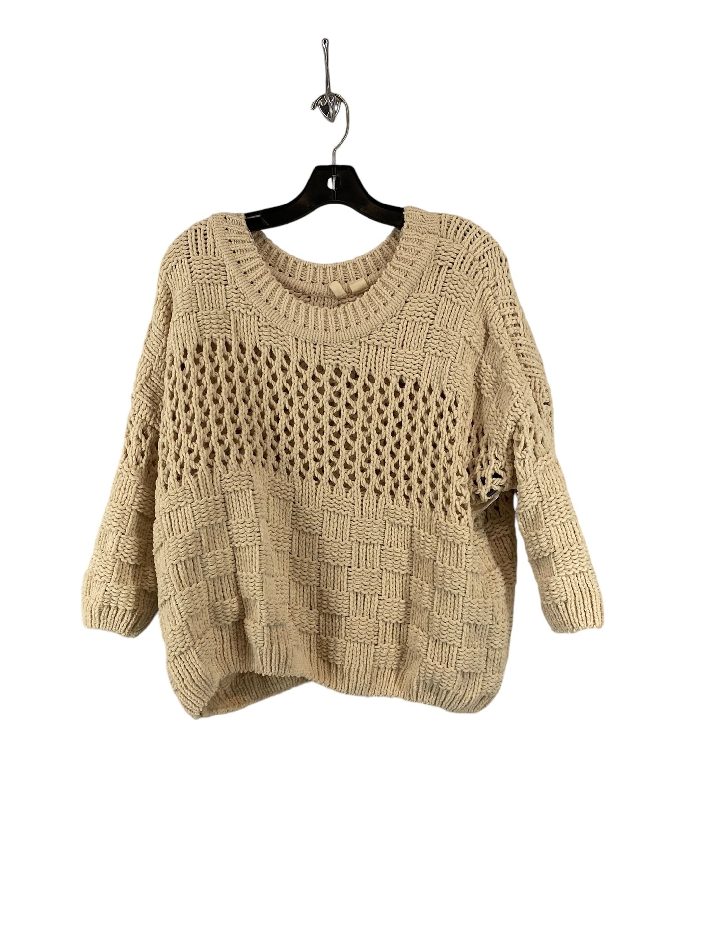 Sweater By Moth In Cream, Size: M