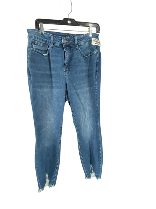 Jeans Skinny By Judy Blue In Blue Denim, Size: 14