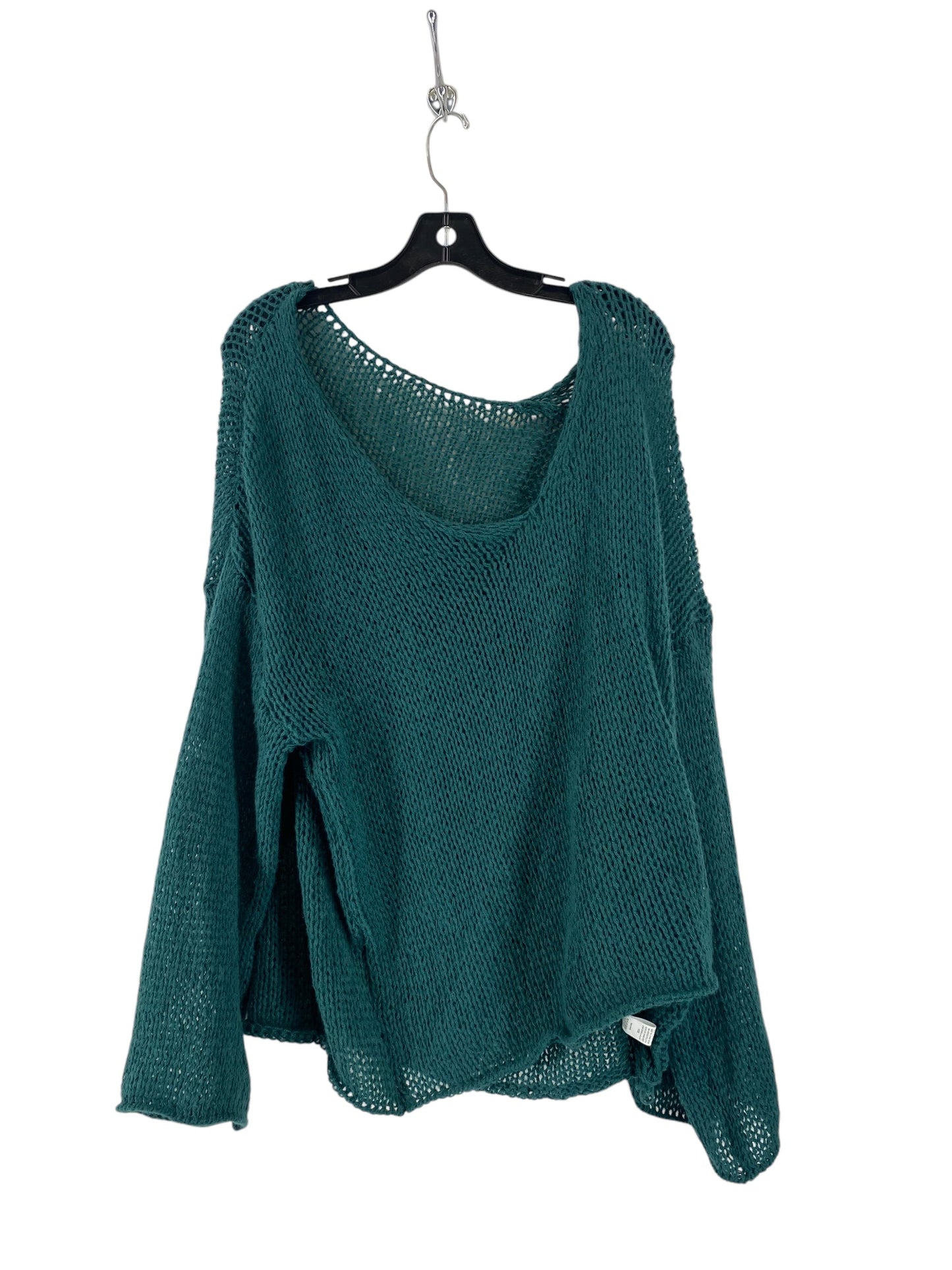 Sweater By Shein In Green, Size: 3x