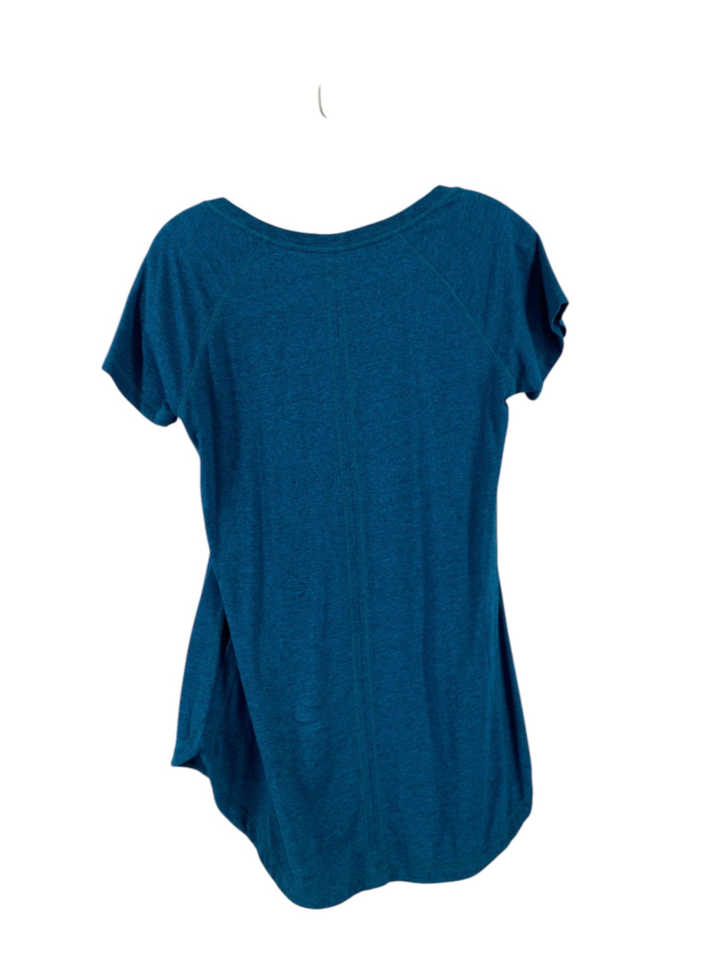 Athletic Top Short Sleeve By Calia In Teal, Size: L