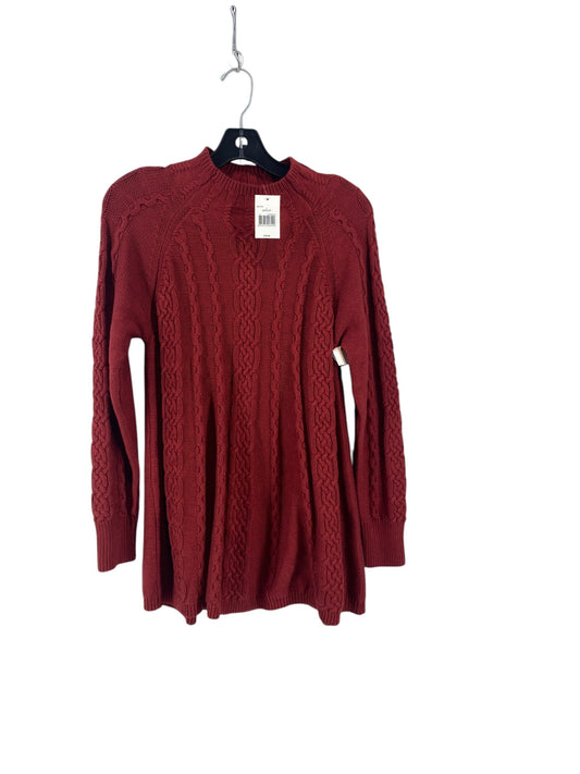 Sweater By Limited In Red, Size: L