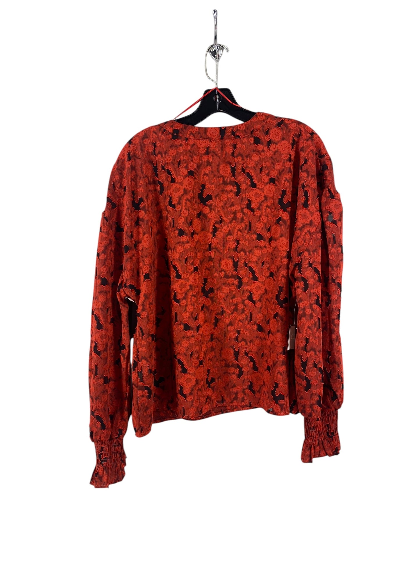 Top Long Sleeve By Cupio In Red, Size: Xl