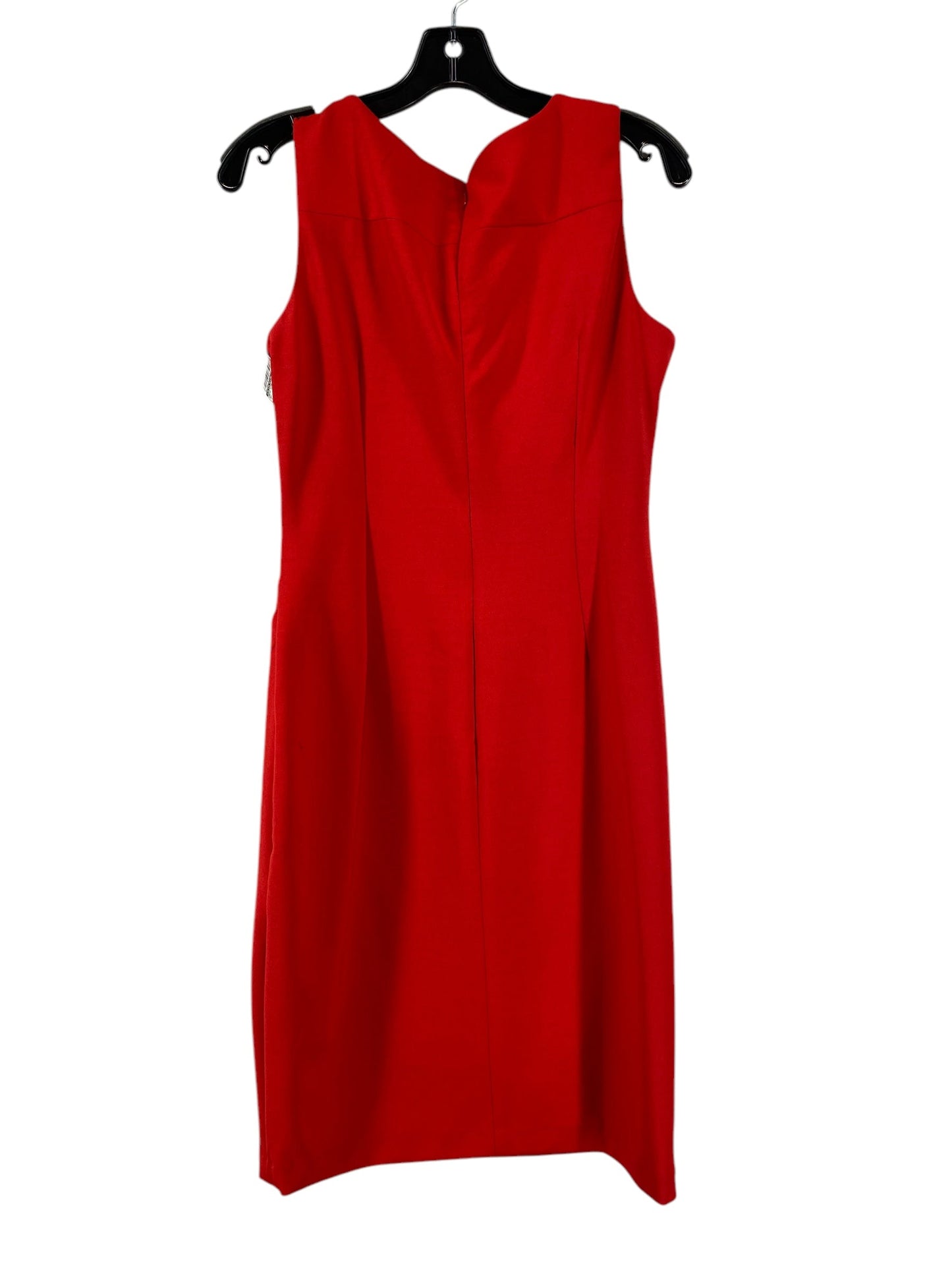 Dress Work By Calvin Klein In Red, Size: 10