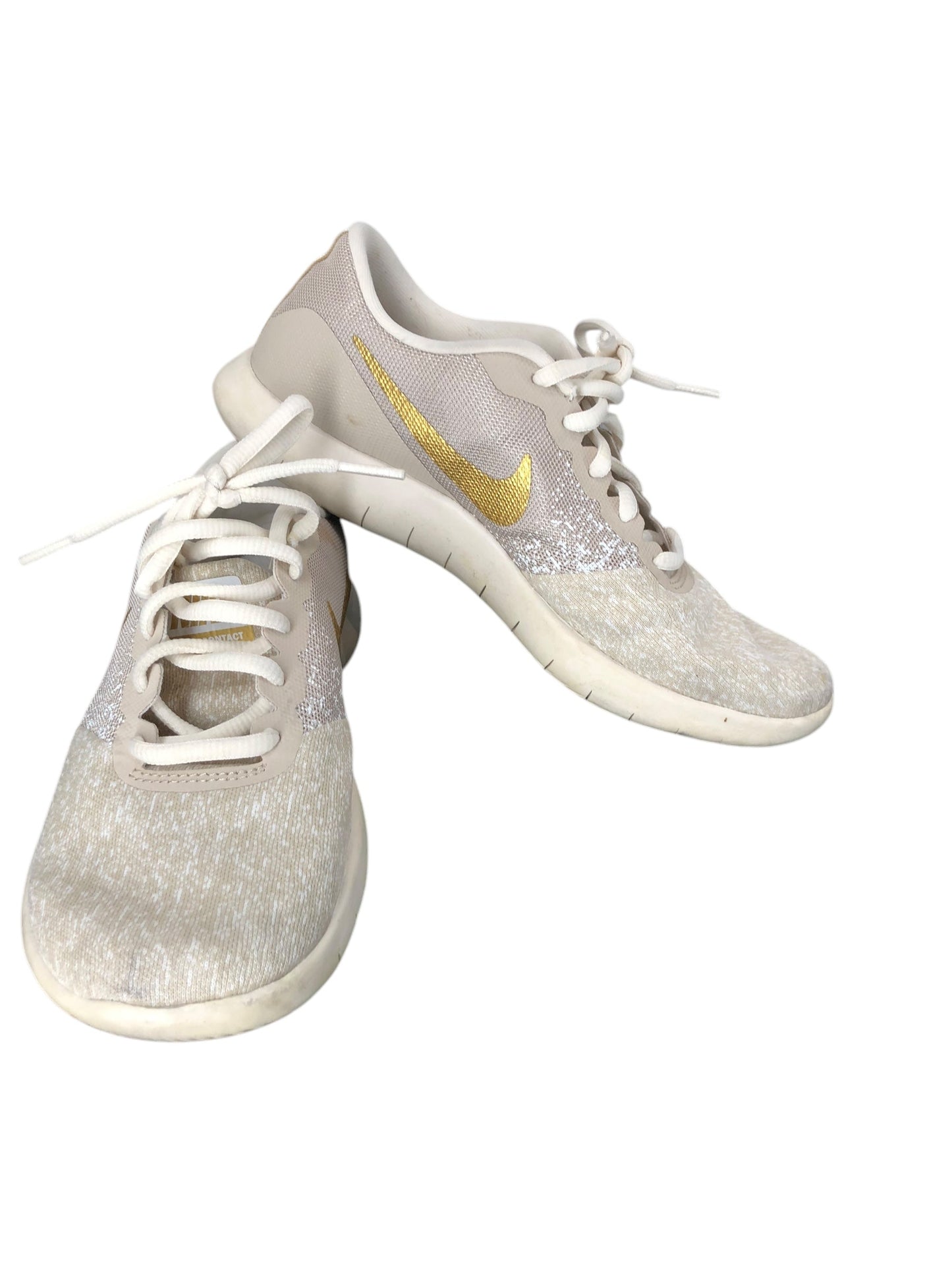 Shoes Athletic By Nike In Cream, Size: 6