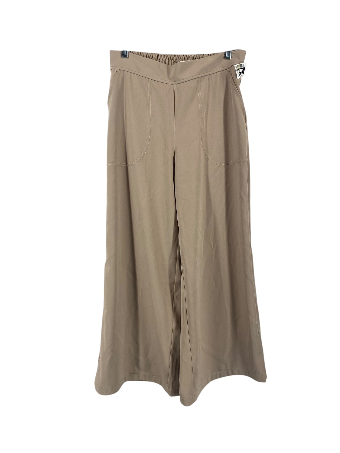 Pants Wide Leg By Max Studio In Tan, Size: M