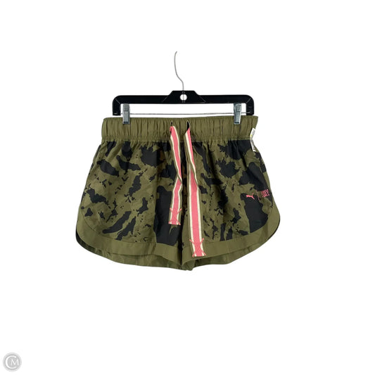 Athletic Shorts By Puma In Camouflage Print, Size: Xl