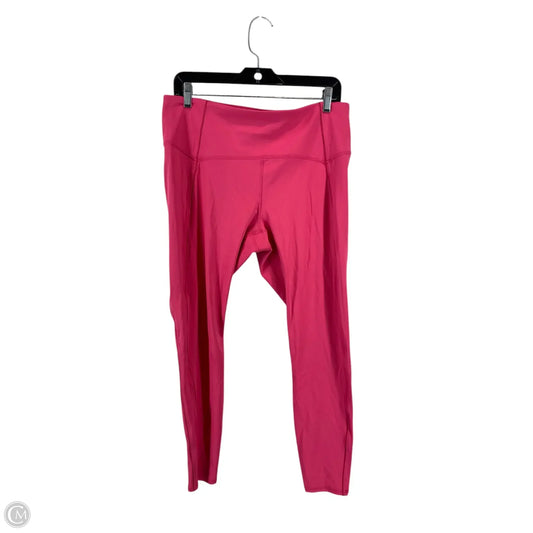 Athletic Leggings By Joy Lab In Pink, Size: Xl