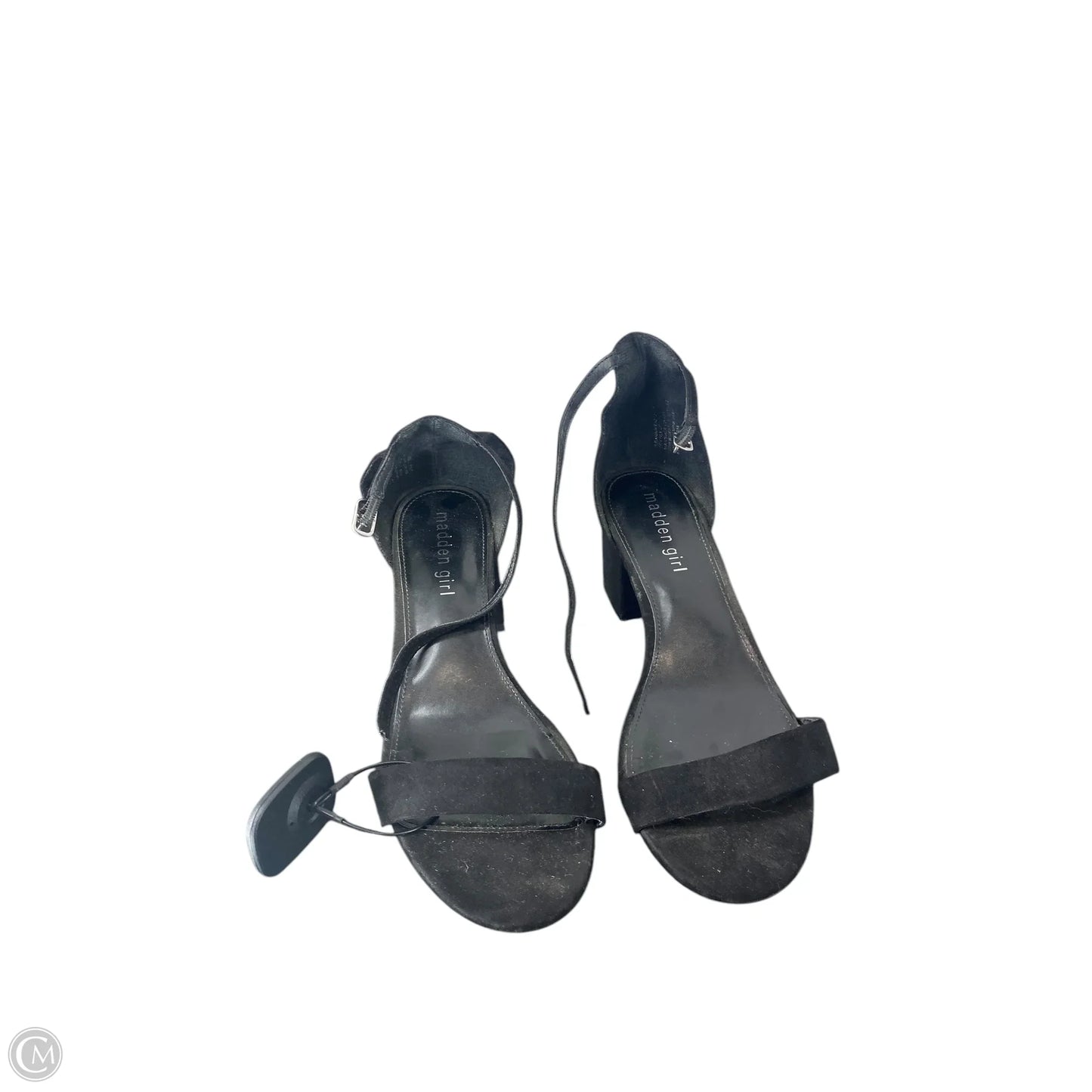 Sandals Heels Block By Madden Girl In Black, Size: 9