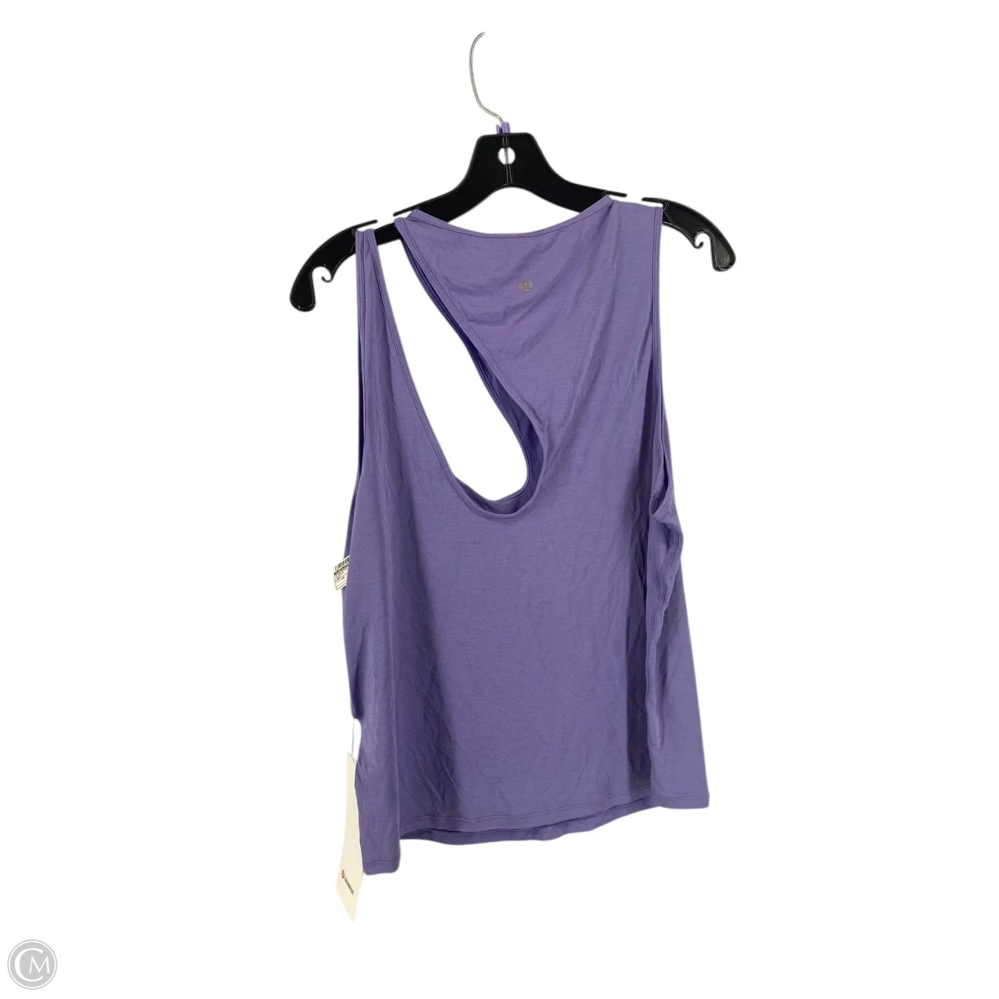 Athletic Tank Top By Lululemon In Purple, Size: 14