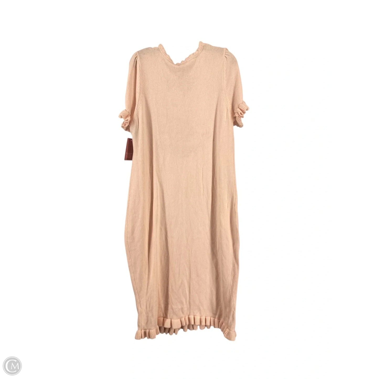 Dress Casual Midi By Cma In Pink, Size: 1x