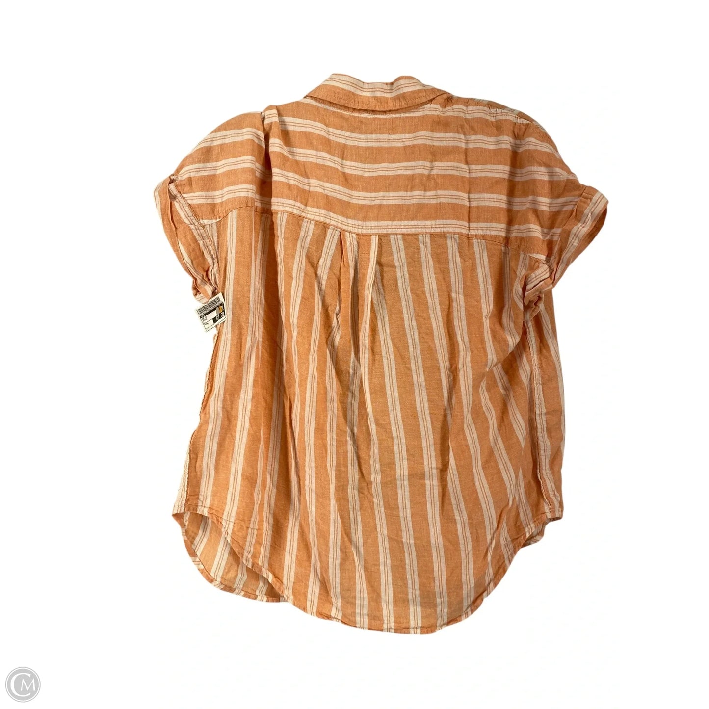 Top Short Sleeve By Lola In Orange, Size: M