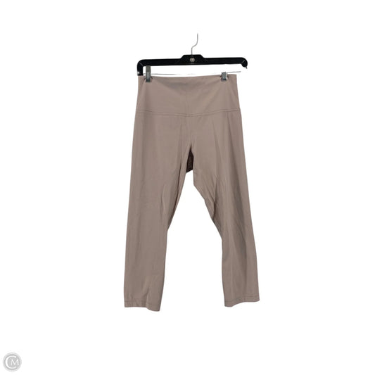 Athletic Leggings By Lululemon In Mauve, Size: 8