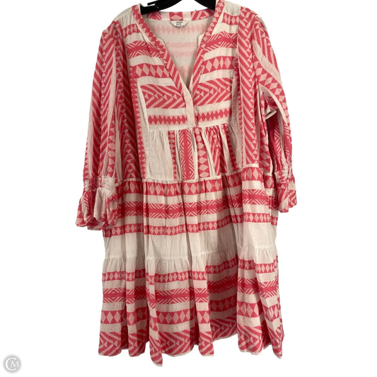 Dress Casual Short By Crown And Ivy In Pink, Size: 2x